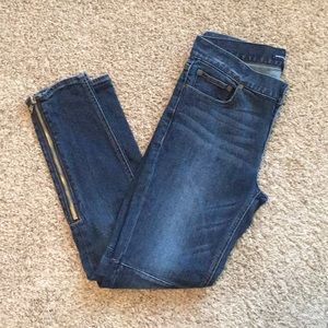 Ralph Lauren Zipper Ankle Jeans